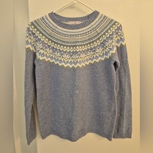 Appleseed's Women's Fair Isle Patterned Sweater Limited Edition